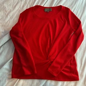 Lucky Brand Red Long Sleeve
